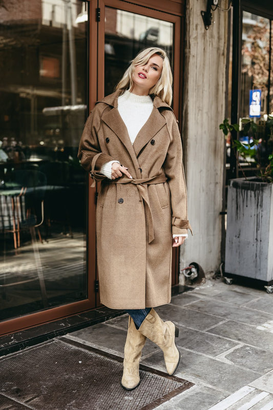 Παλτό μάλλινο soft oversized