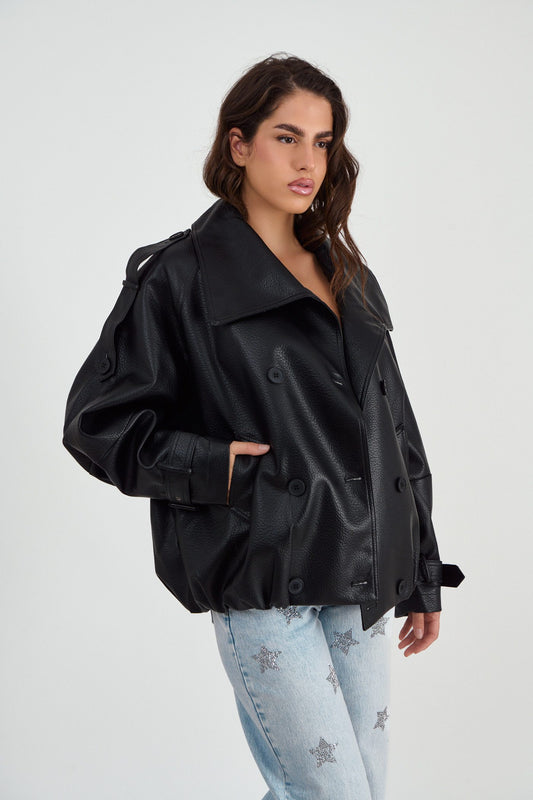 Jacket eco leather