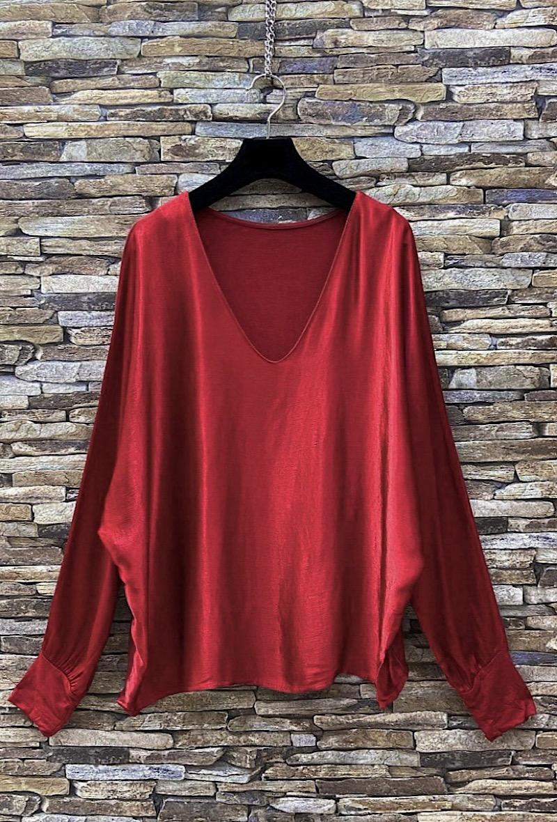 Μπλούζα loose viscose/rayon