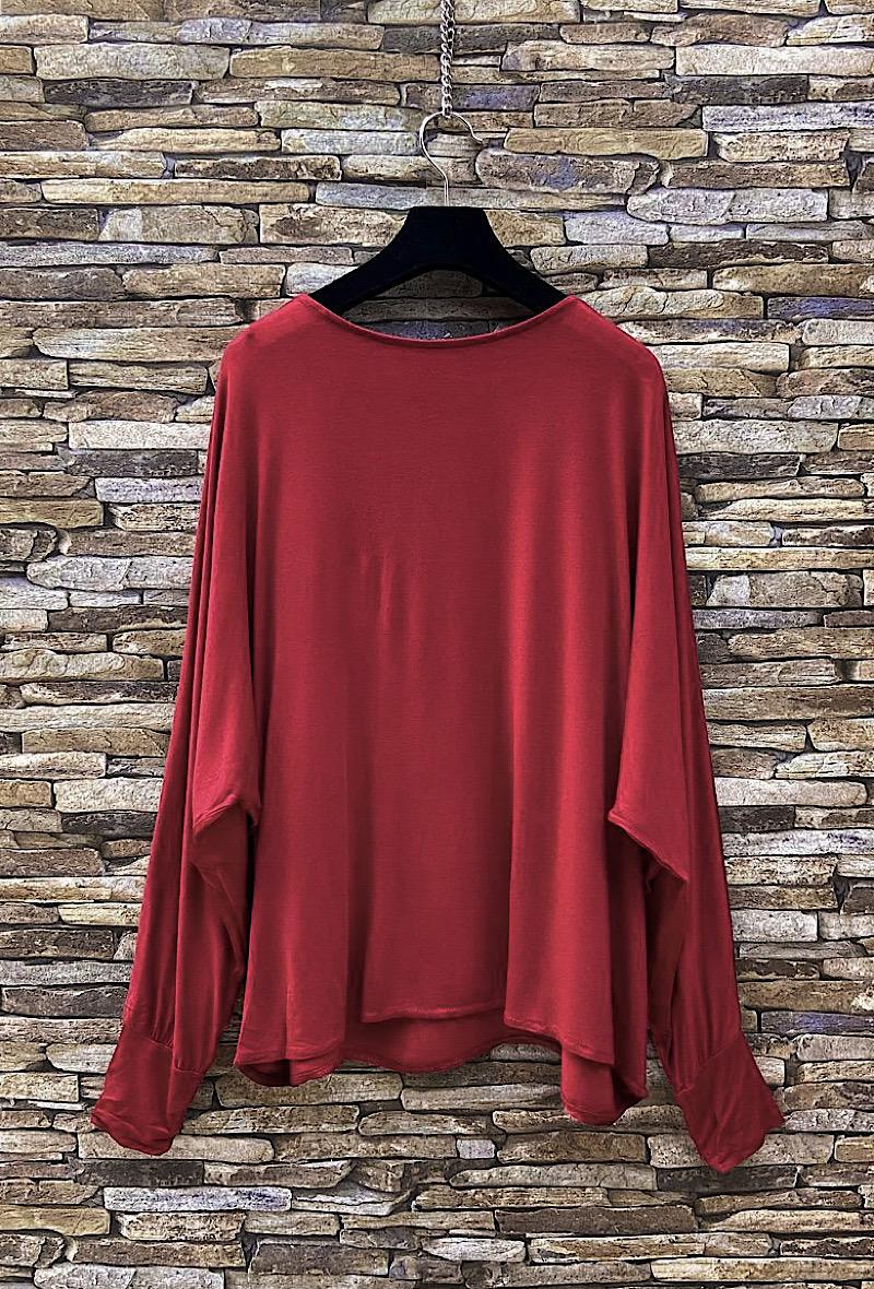 Μπλούζα loose viscose/rayon