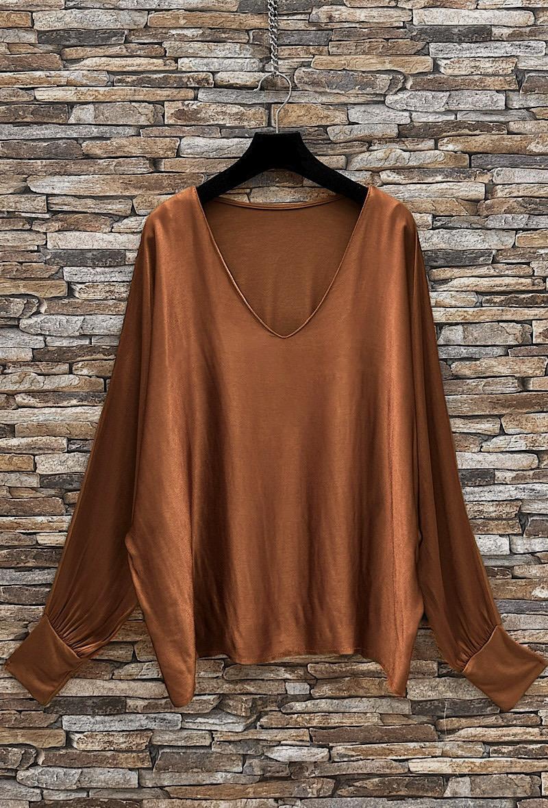 Μπλούζα loose viscose/rayon