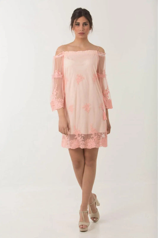 Φόρεμα Δαντέλα Έξωμο