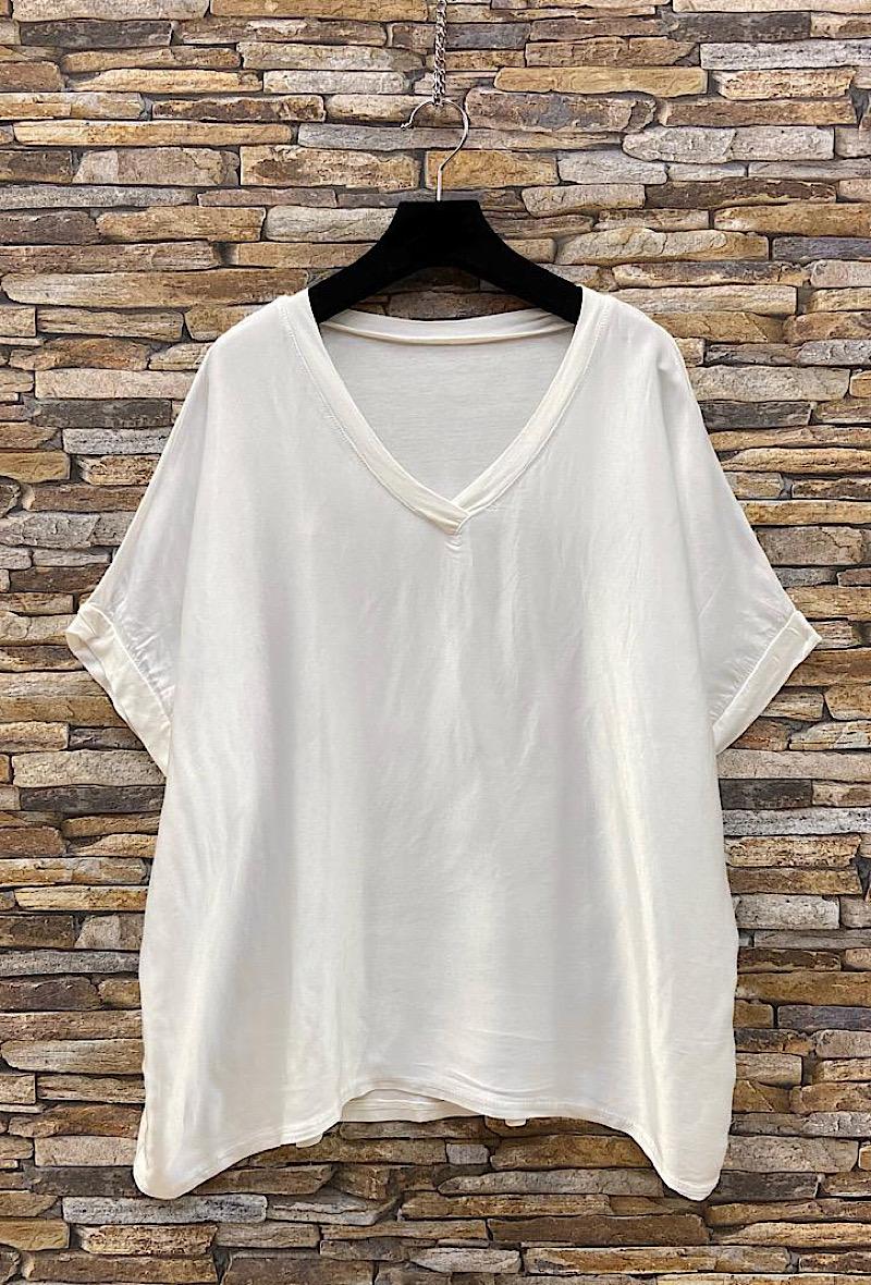 Μπλούζα loose satin/viscose