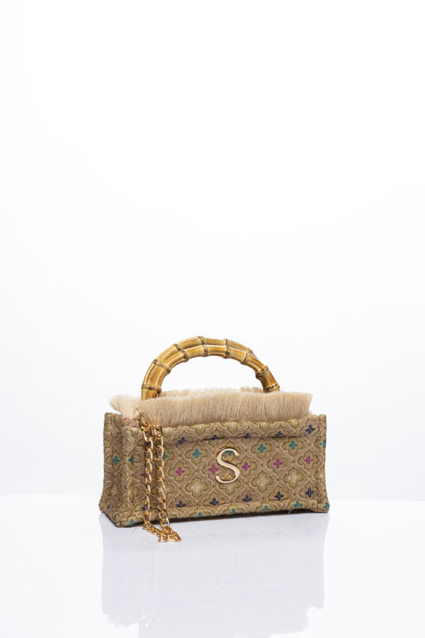 THEA MINI BAMBOO TOTE BAG