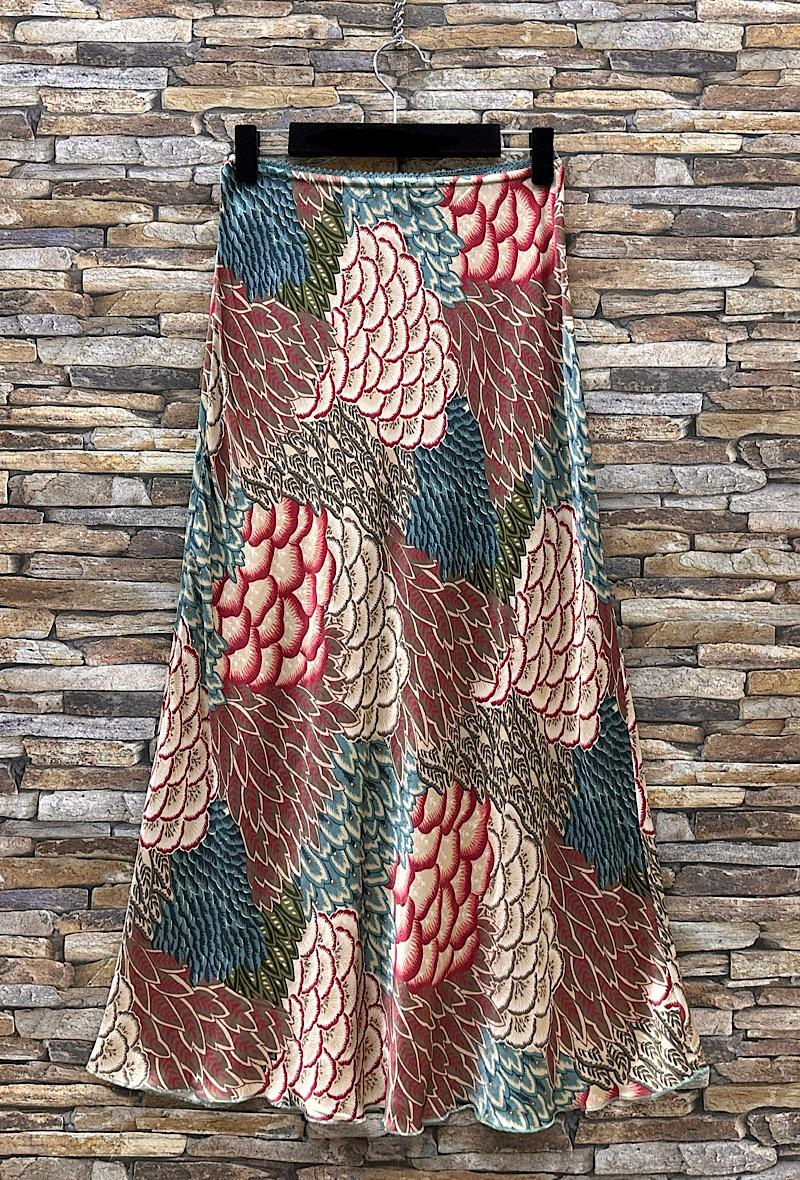 Φούστα maxi floral printed