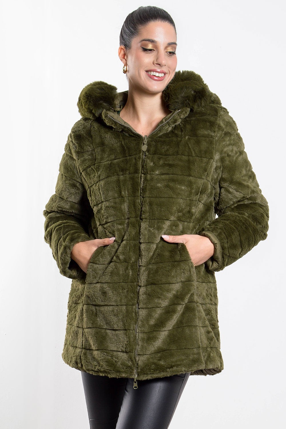 Μπουφάν διπλής όψης