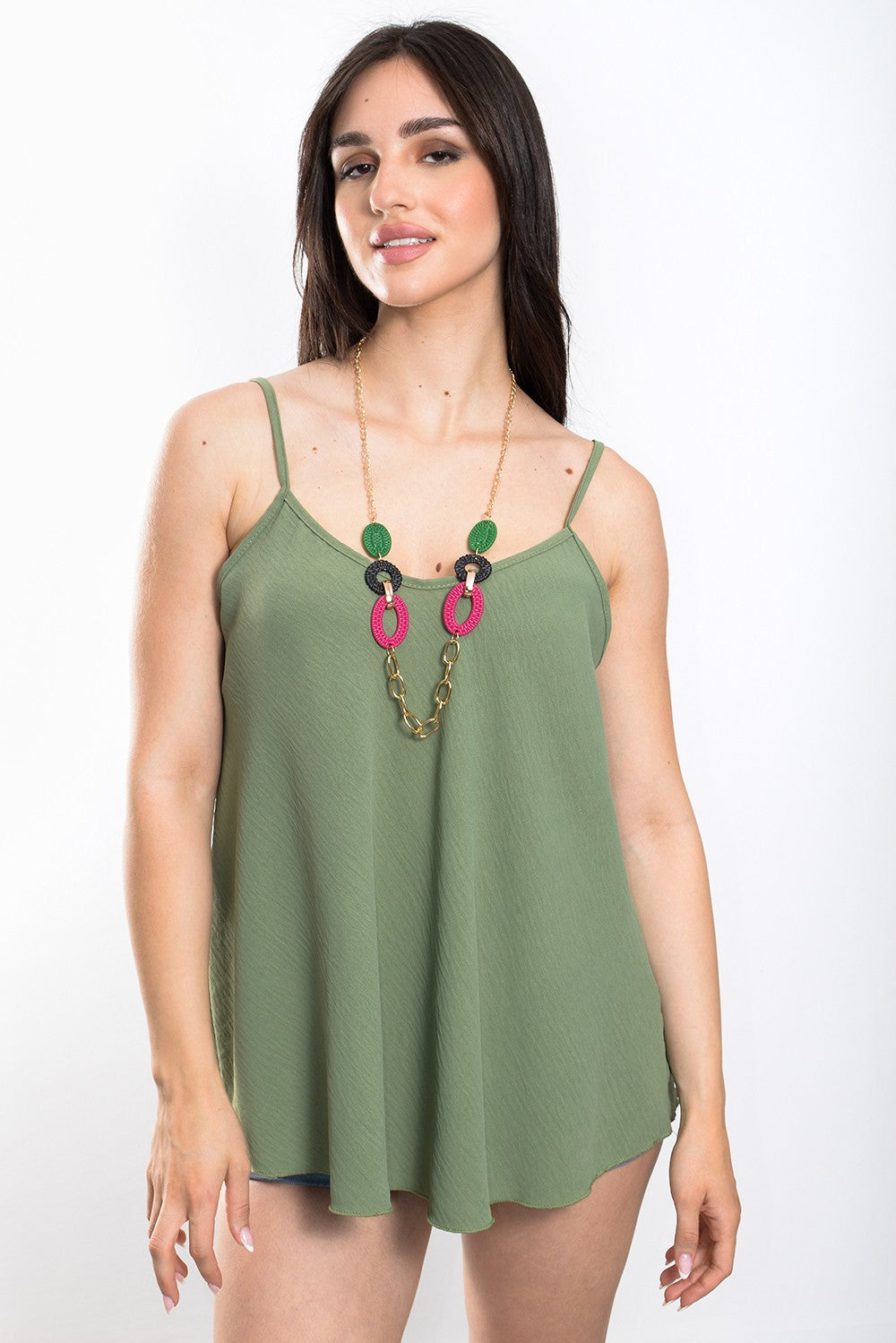 Top crepe oversized