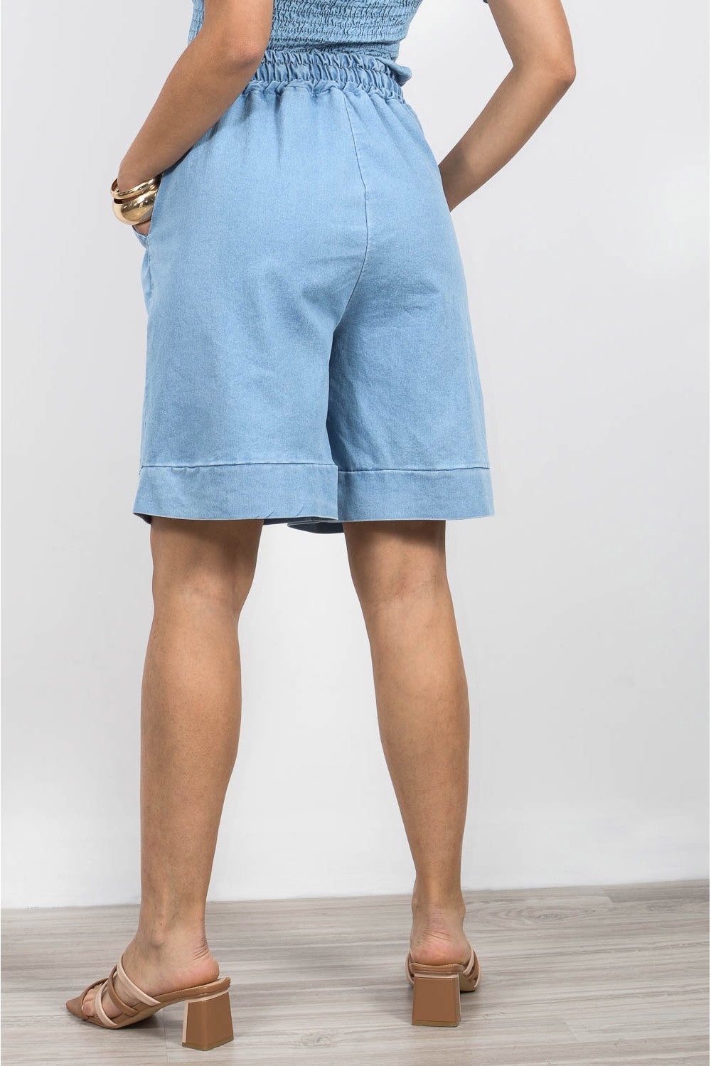 Βερμούδα denim look