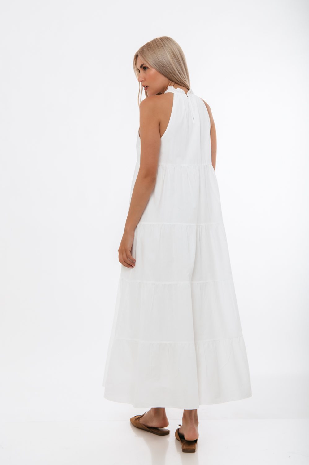 Φόρεμα maxi Halter