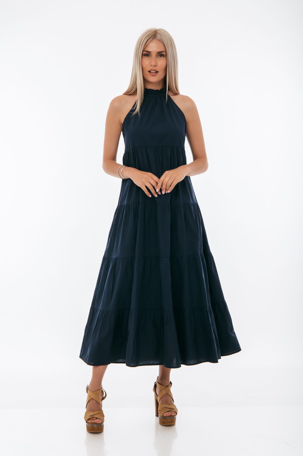 Φόρεμα maxi Halter