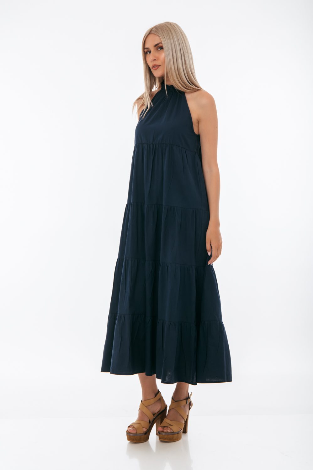 Φόρεμα maxi Halter