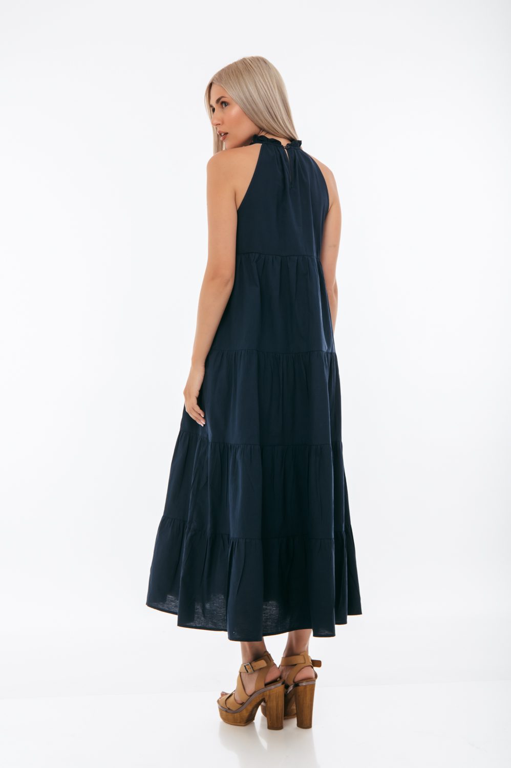 Φόρεμα maxi Halter