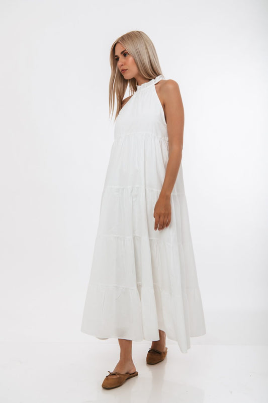 Φόρεμα maxi Halter