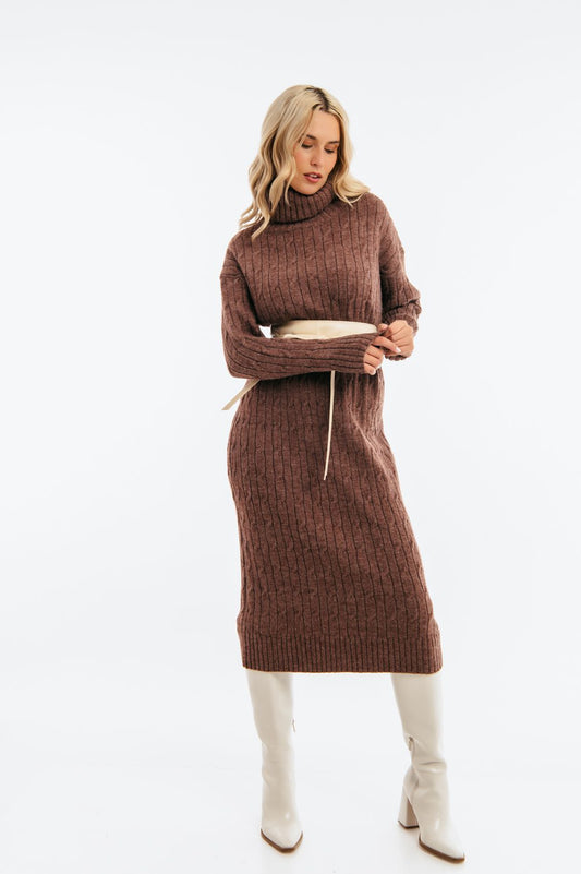 Φόρεμα πλεκτό με σχέδια