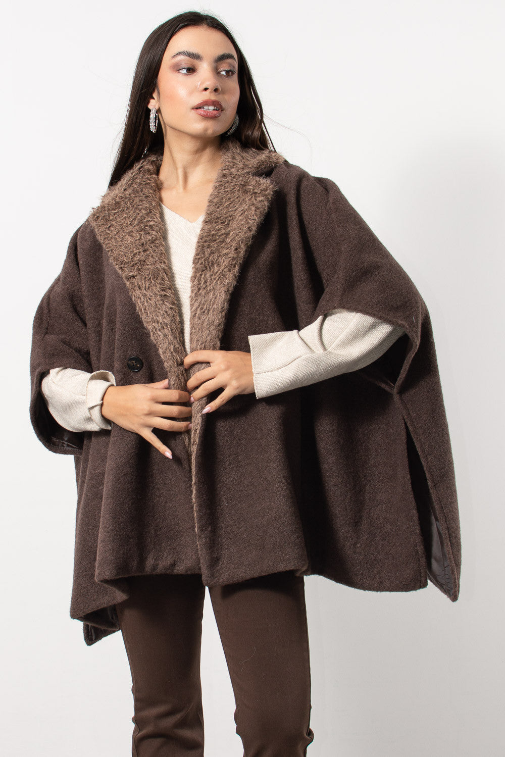 Κάπα faux fur
