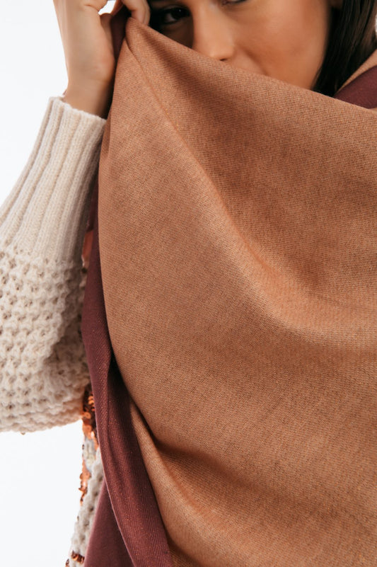 Πασμίνα διπλής όψης