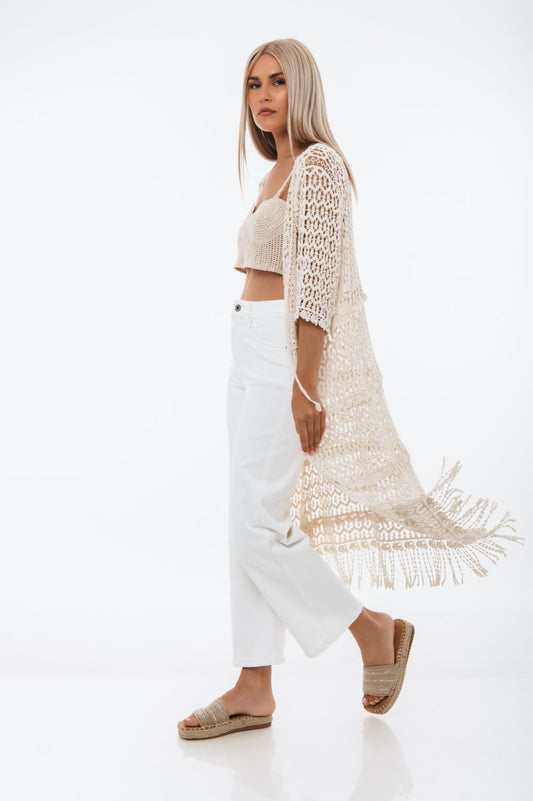 Κιμονό πλεκτό detailed