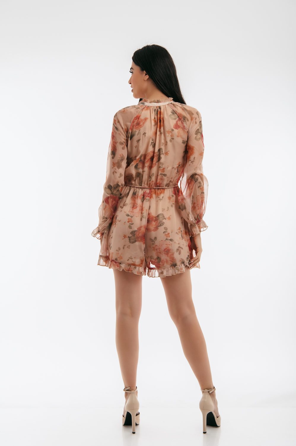 Ολόσωμο shorts floral