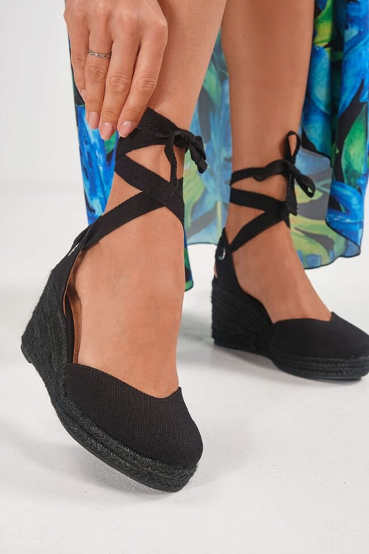 Πλατφόρμες espadrilles Lace Up