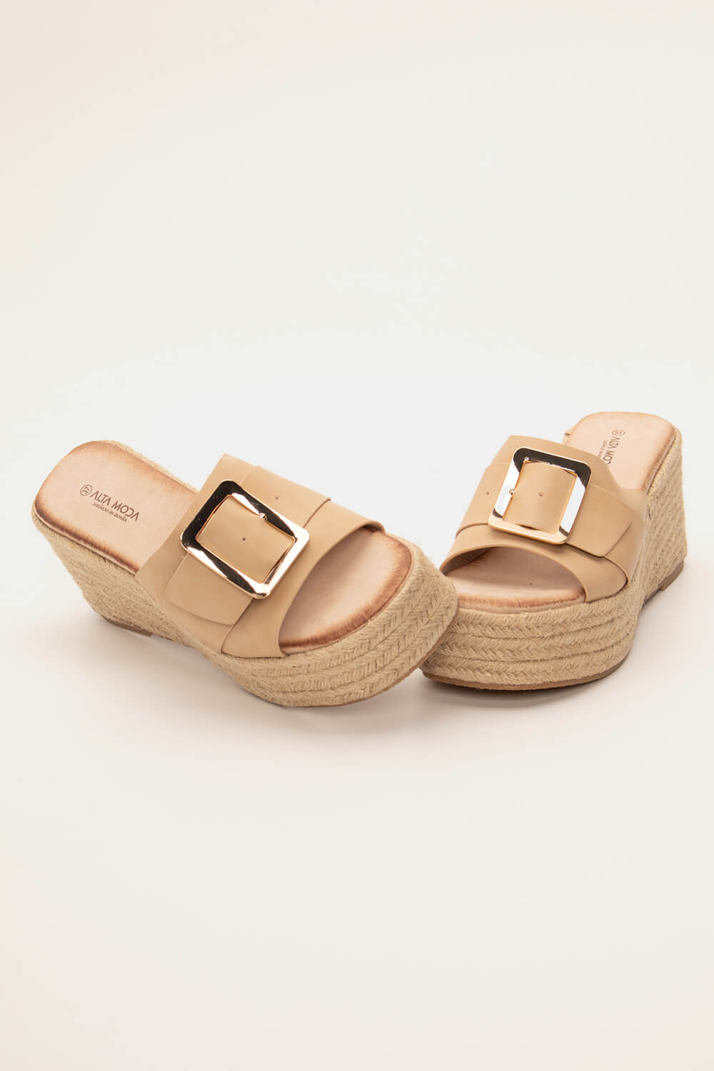 Πλατφόρμες Espadrilles με διακοσμητική τόκα