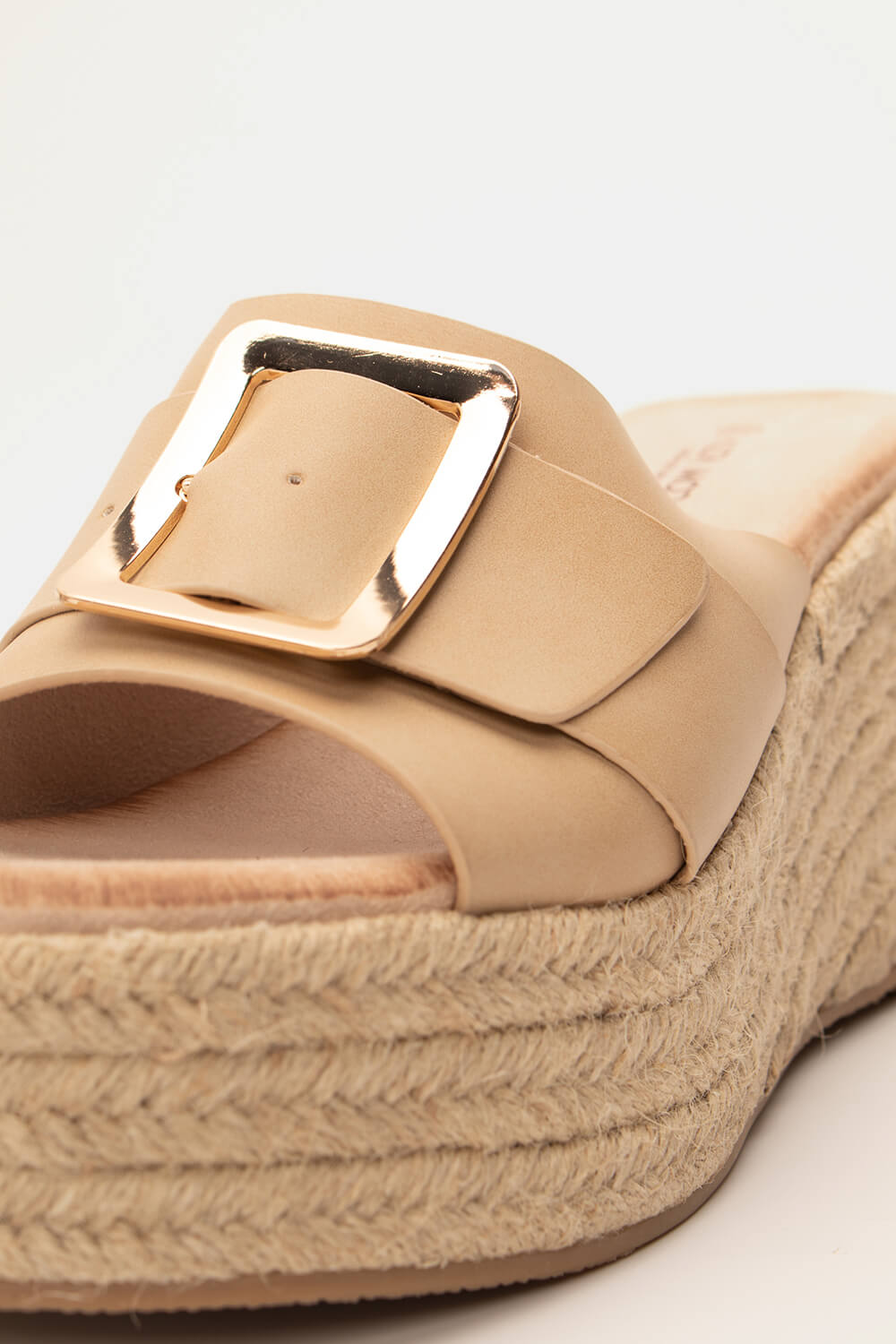 Πλατφόρμες Espadrilles με διακοσμητική τόκα