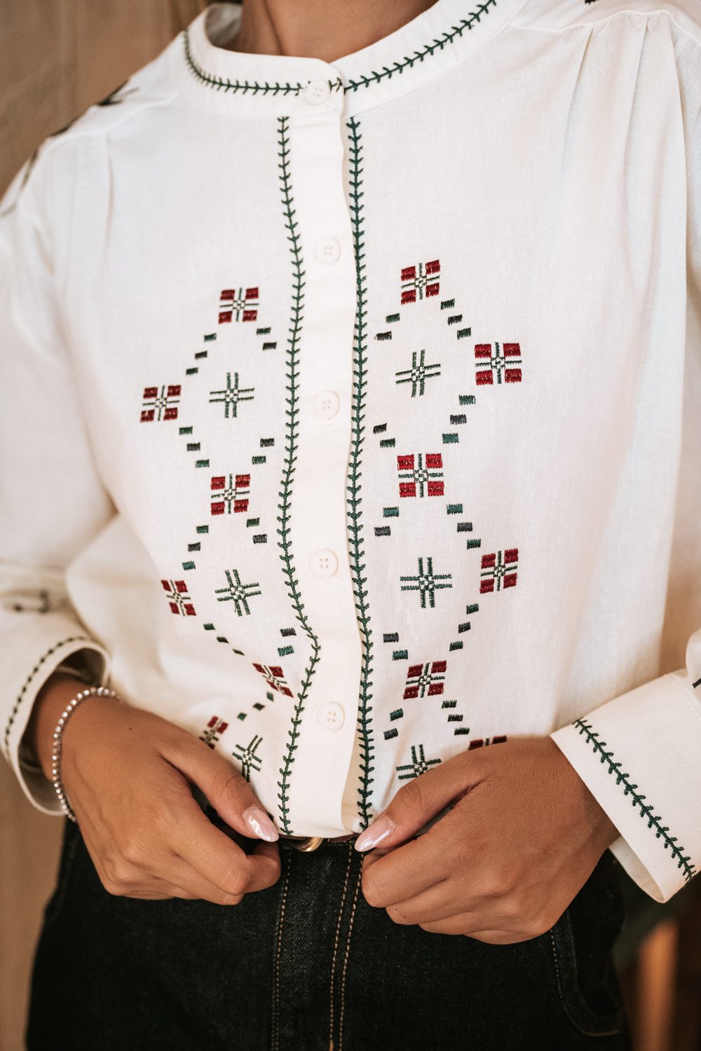 Πουκάμισο ethnic printed