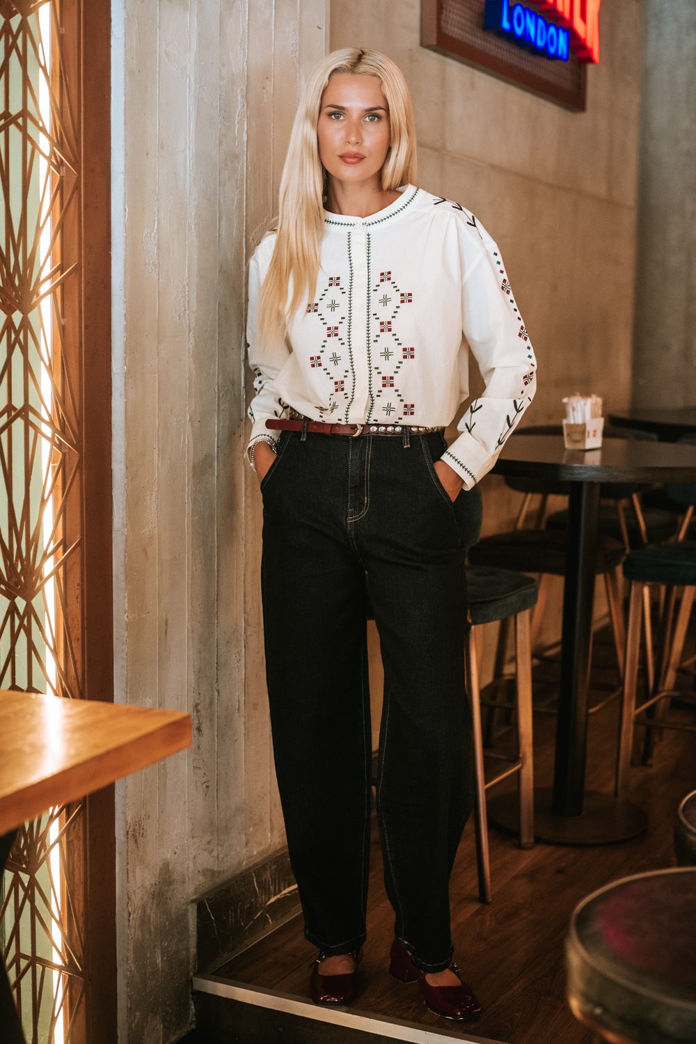 Πουκάμισο ethnic printed