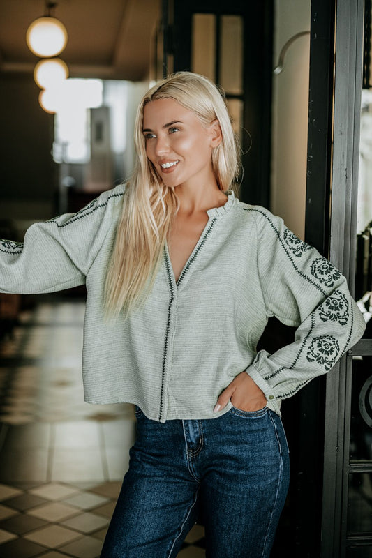 Πουκάμισο ethnic printed