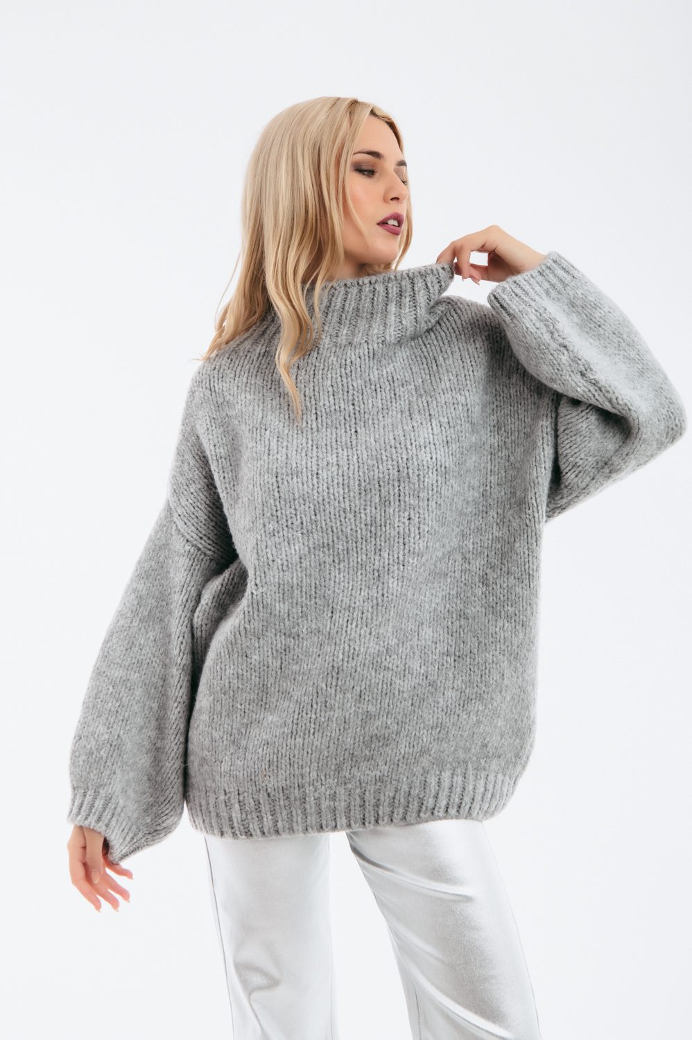 Pullover μονόχρωμο