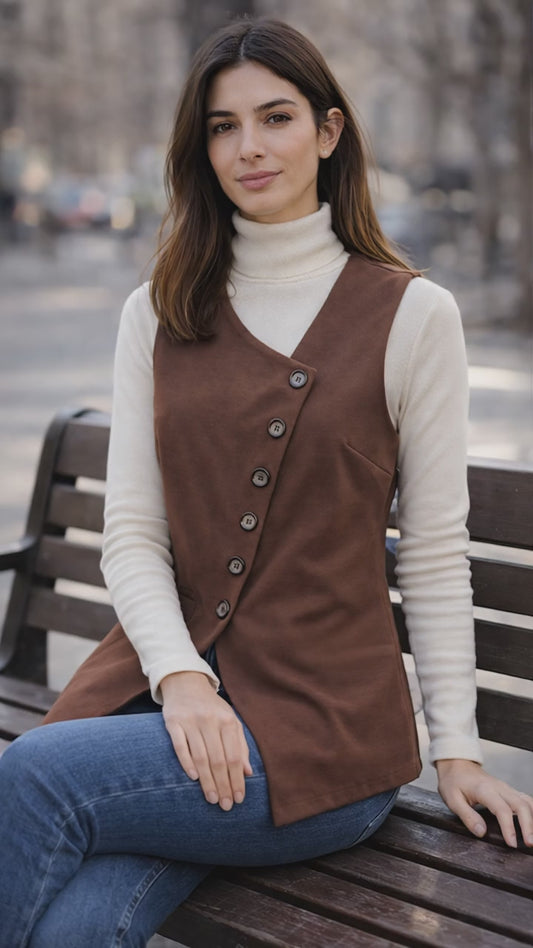 Γιλέκο ασύμμετρο