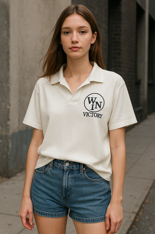 T-Shirt polo WIN - VICTORY