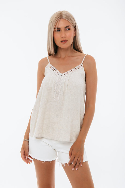 Τοπ λινό lingerie