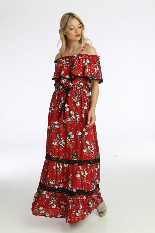 Φόρεμα floral maxi