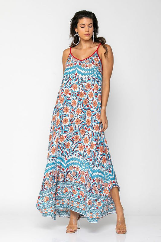 Φόρεμα maxi floral