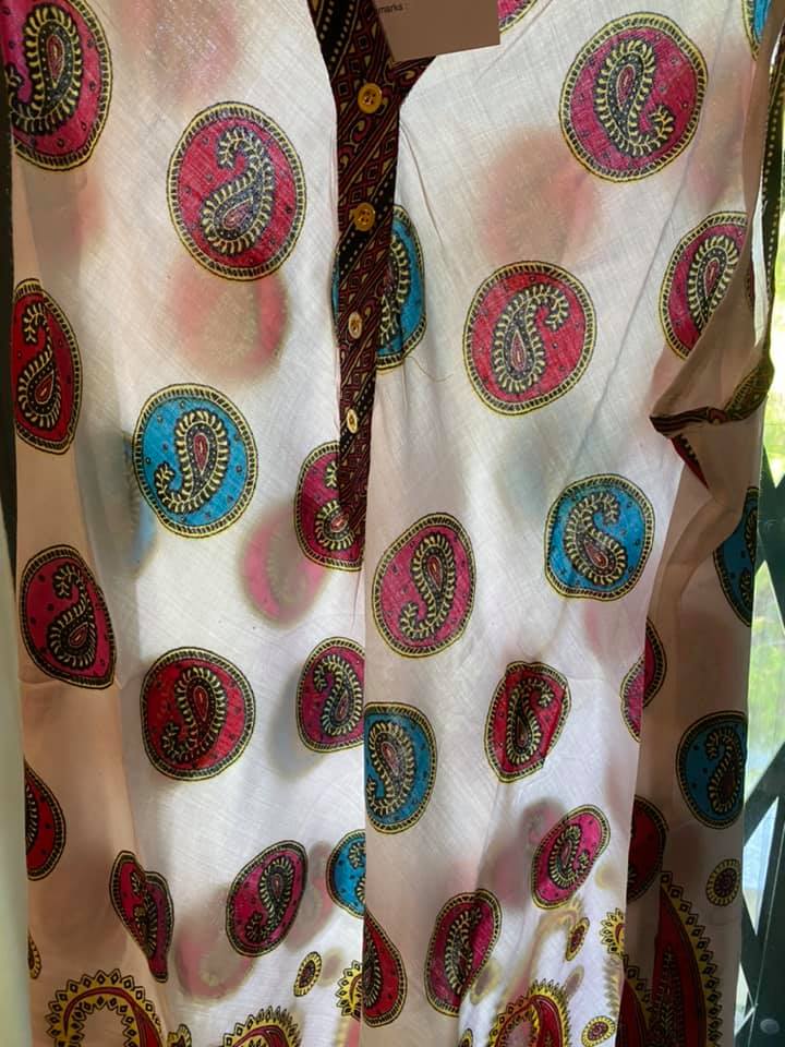 Φόρεμα midi printed