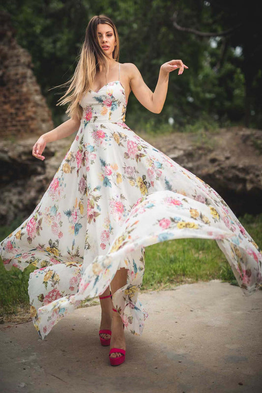 Φόρεμα floral maxi