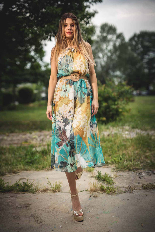Φόρεμα midi floral