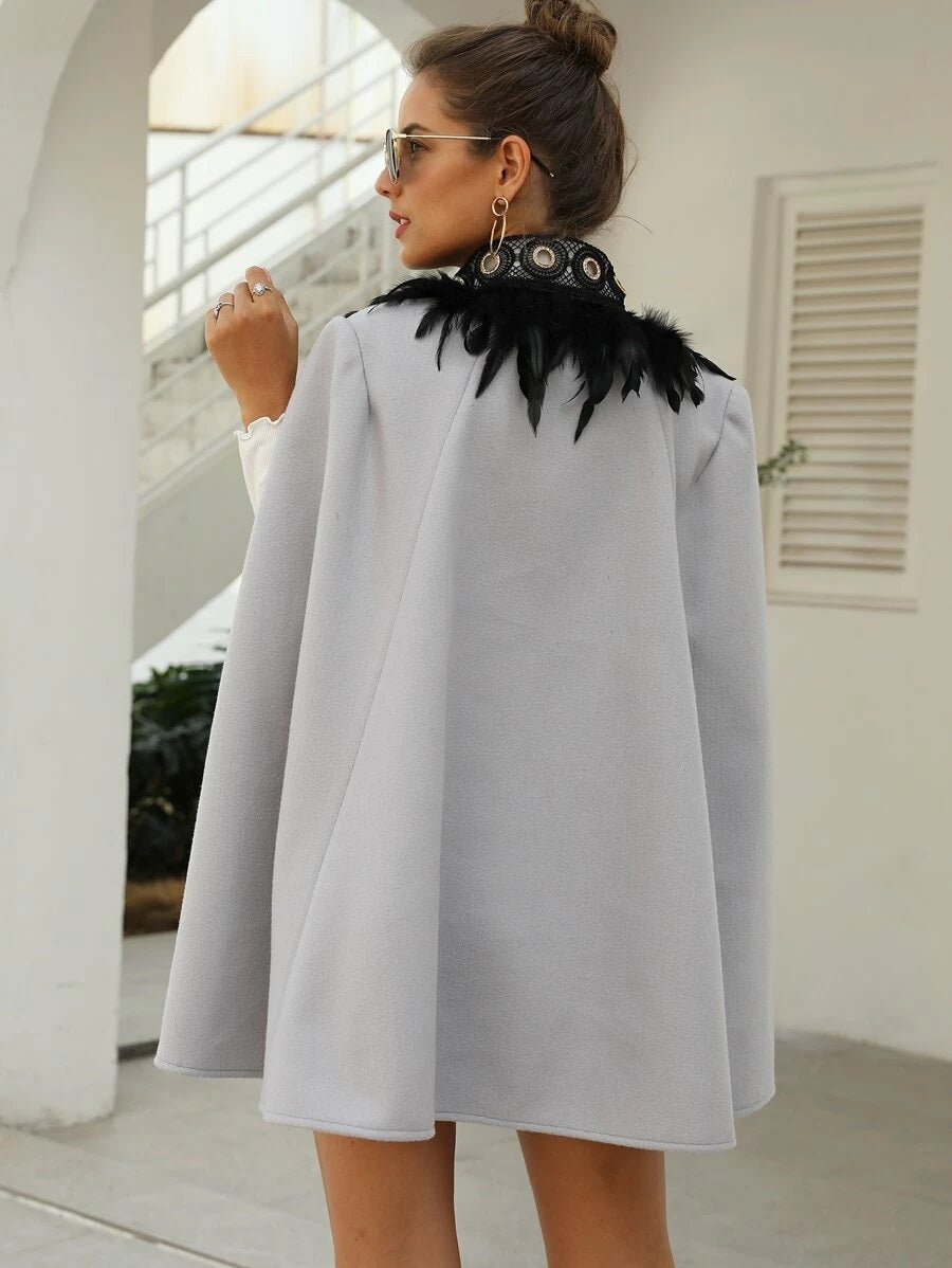 Elegand κάπα με φτερά