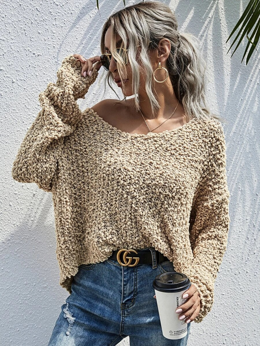 Pullover oversized πλεκτό