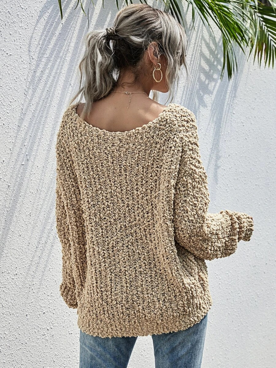 Pullover oversized πλεκτό