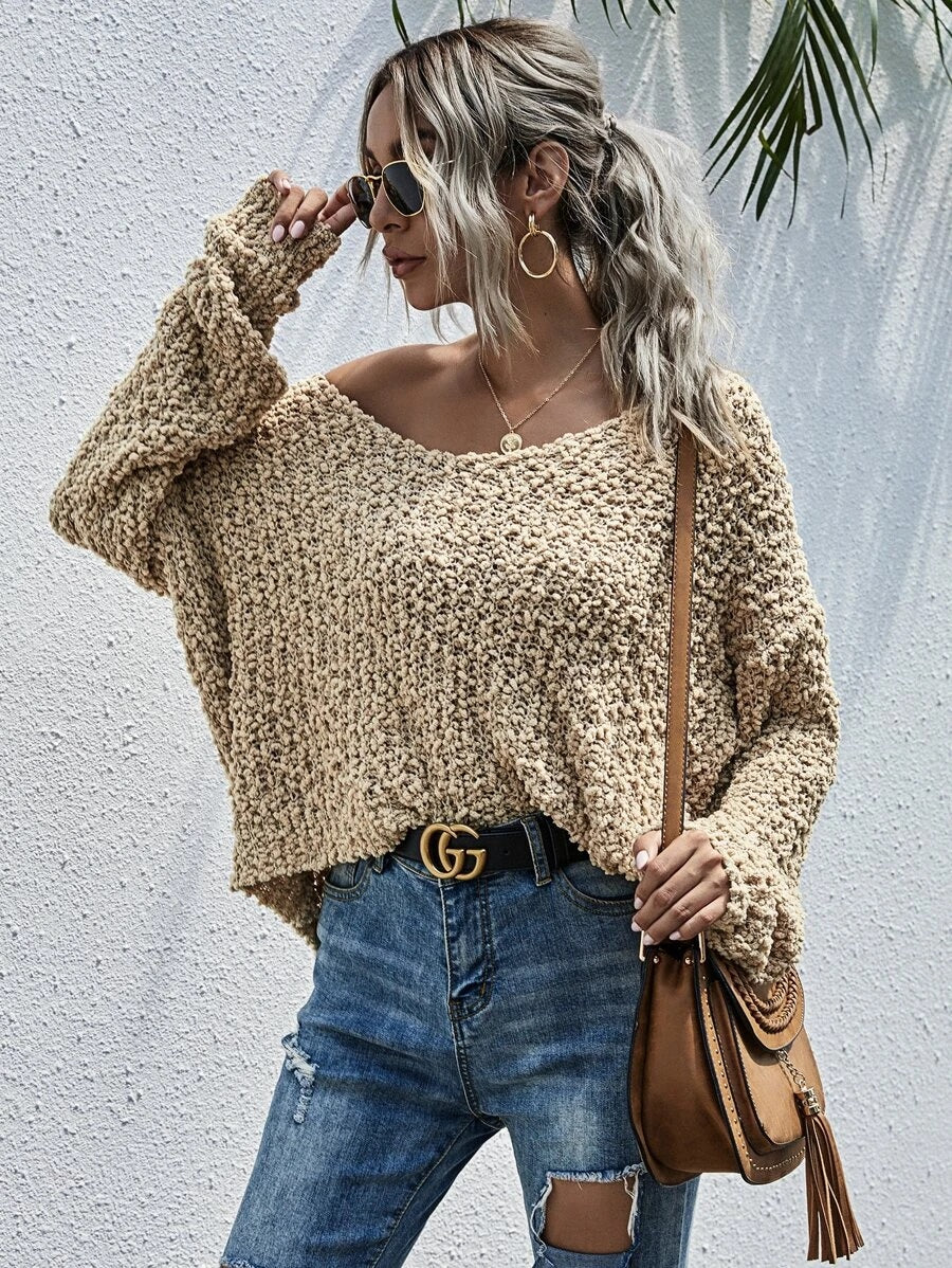 Pullover oversized πλεκτό