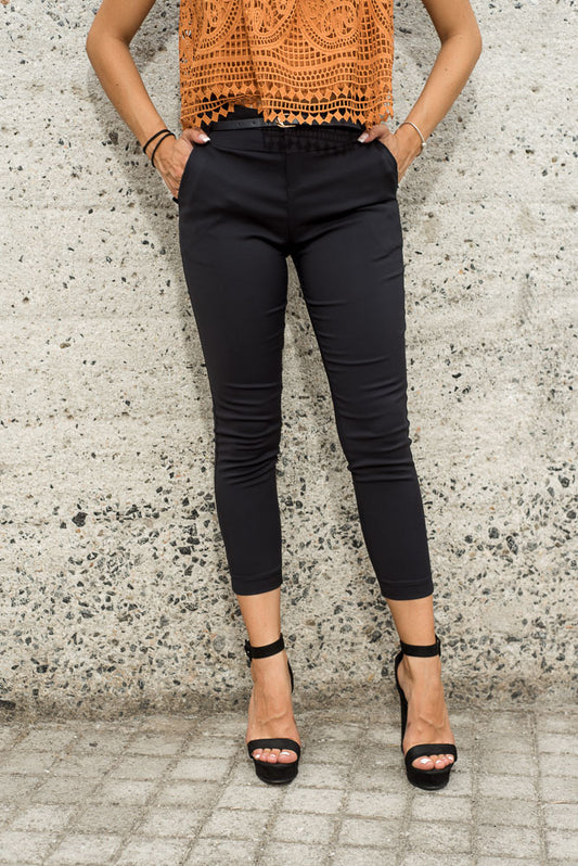 Παντελόνι ελαστικό με ζώνη