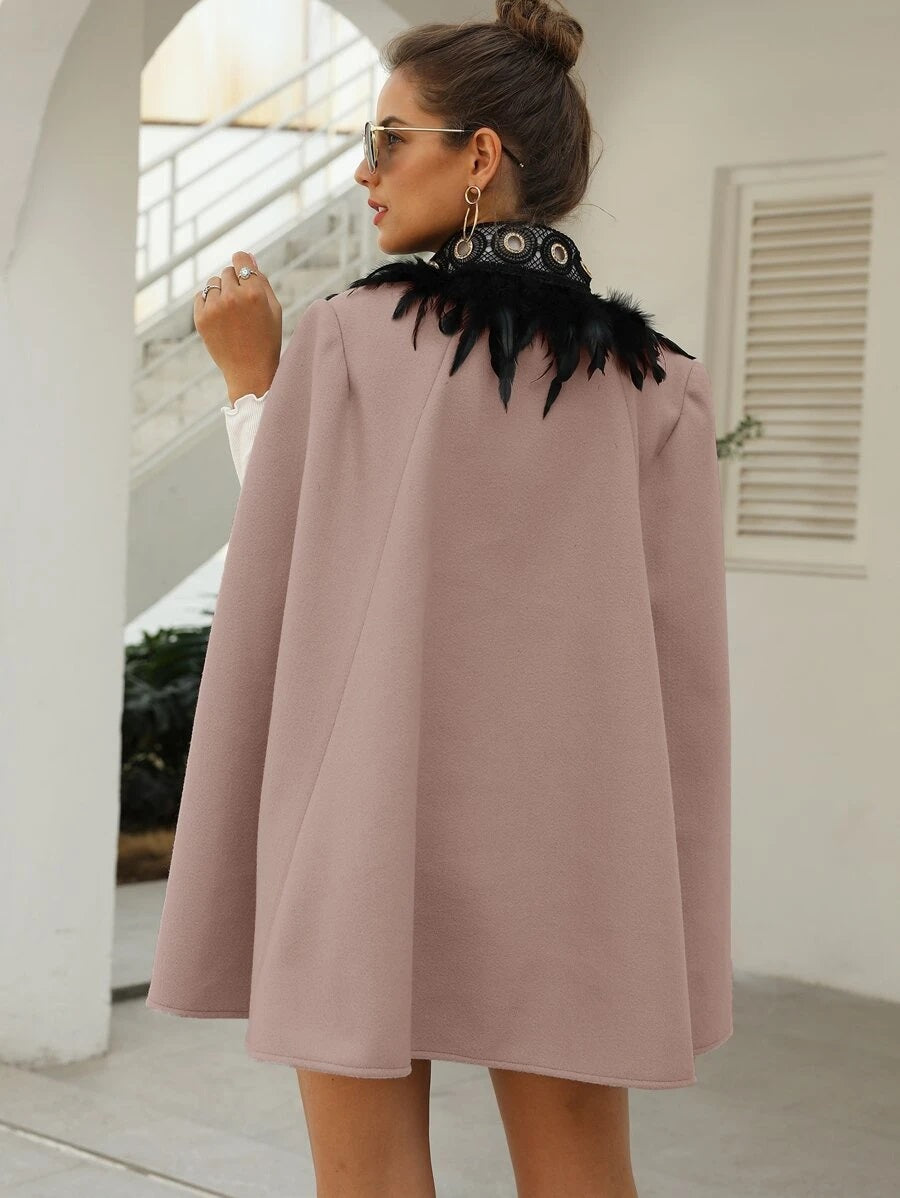Elegand κάπα με φτερά