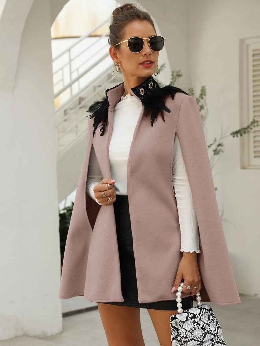 Elegand κάπα με φτερά