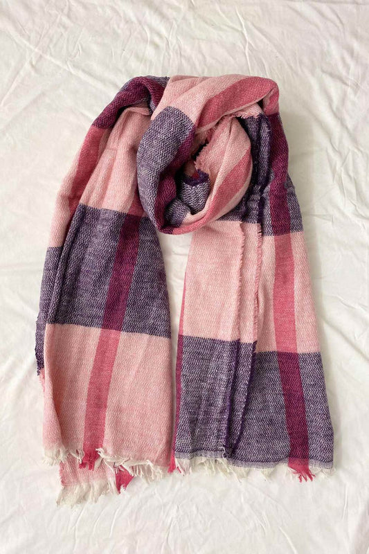 Κασκόλ/πασμίνα καρό