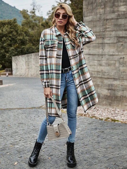 Shaket midi καρό