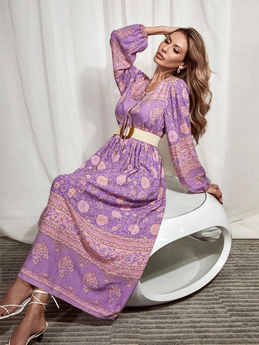 Φόρεμα maxi boho