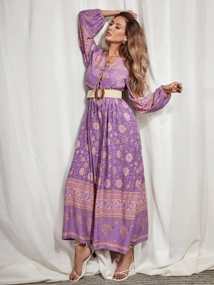 Φόρεμα maxi boho