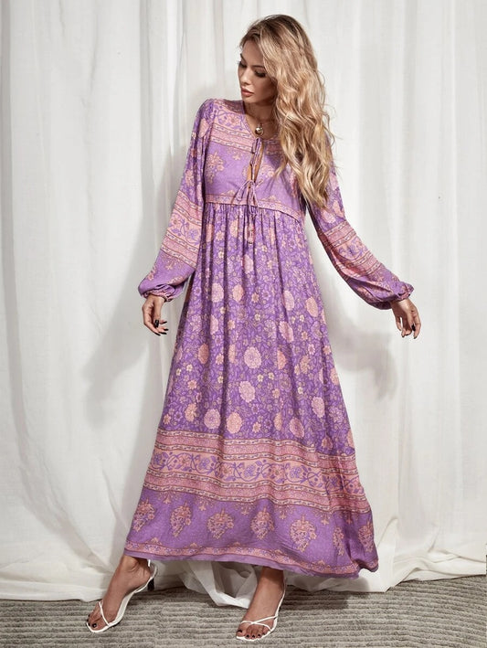 Φόρεμα maxi boho