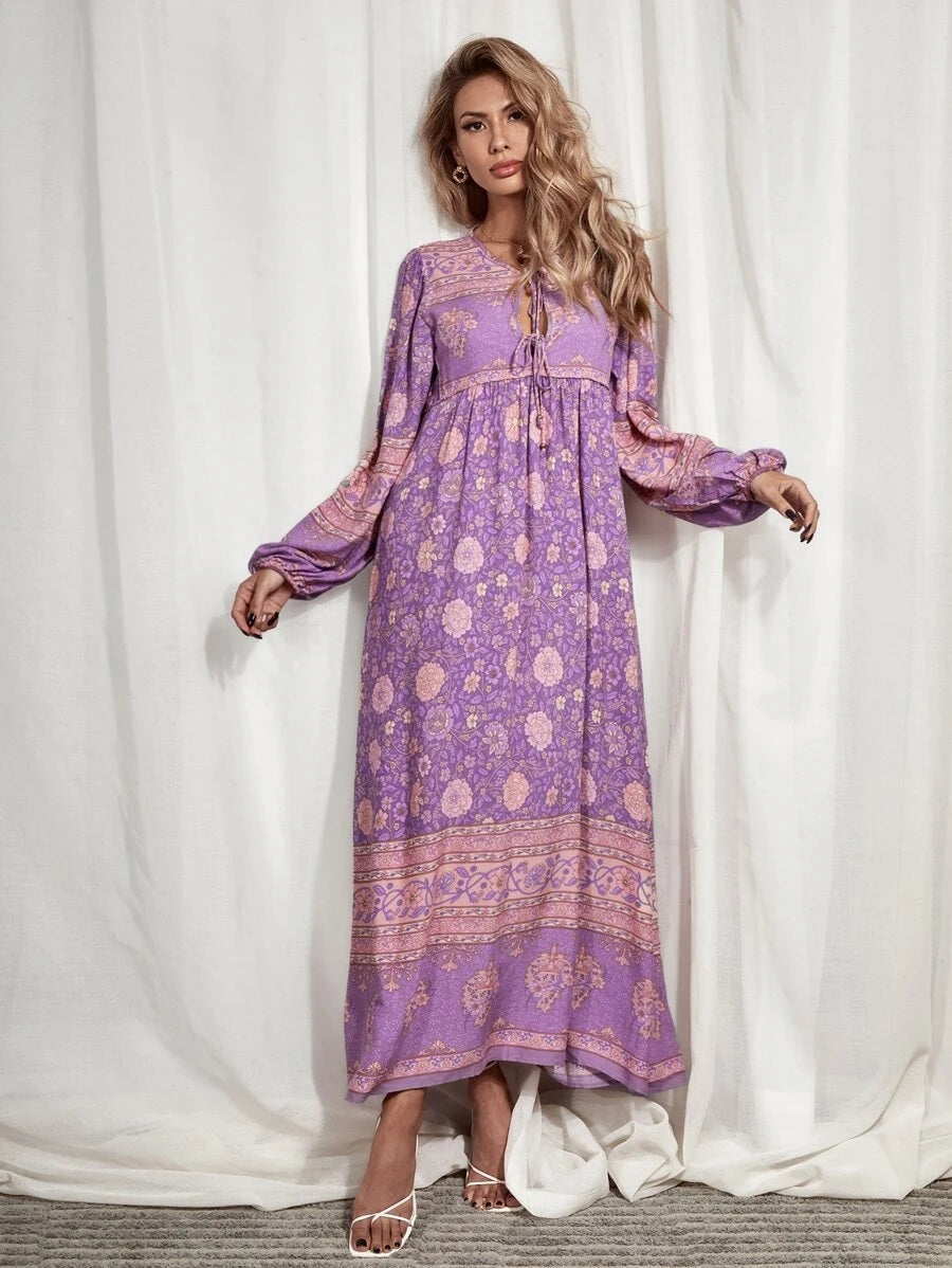 Φόρεμα maxi boho